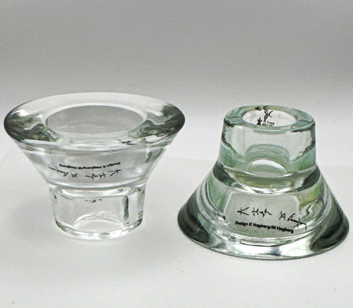 Ikea clear glass - glass, candle