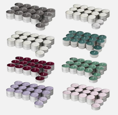 New ikea scented tealights - new,