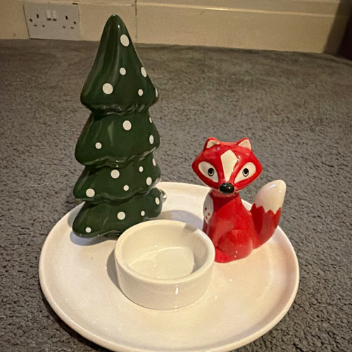 Ikea ceramic tea light holder - ceramic,
