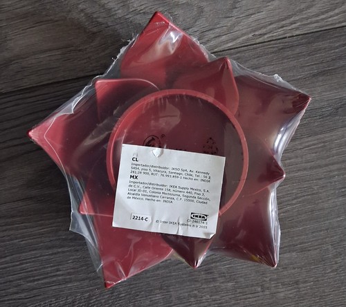 Ikea burnt red lotus - lotus, large