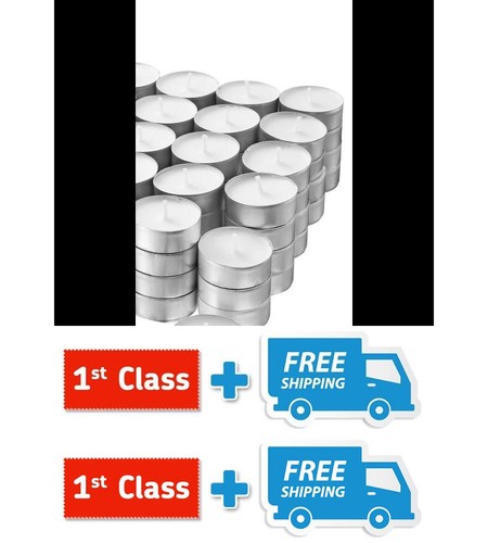 100x tea light - 100x, candles