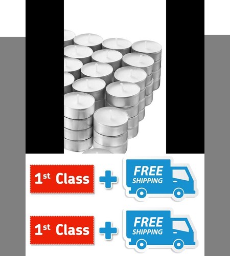100x tea light candles - 100x,