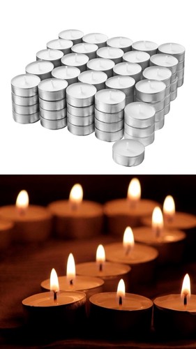 100 tea lights hour - tea,