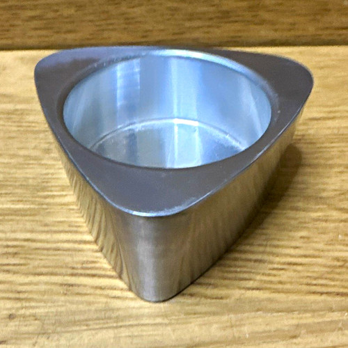 Ikea triangle silver brushed - ikea,