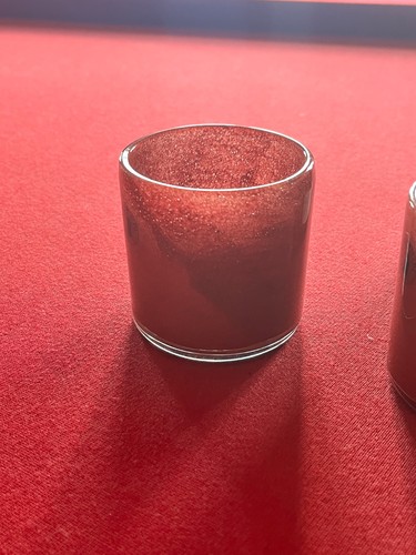 Ikea red glass tea - red, light