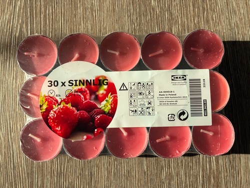 Ikea scented tealight - scented, of